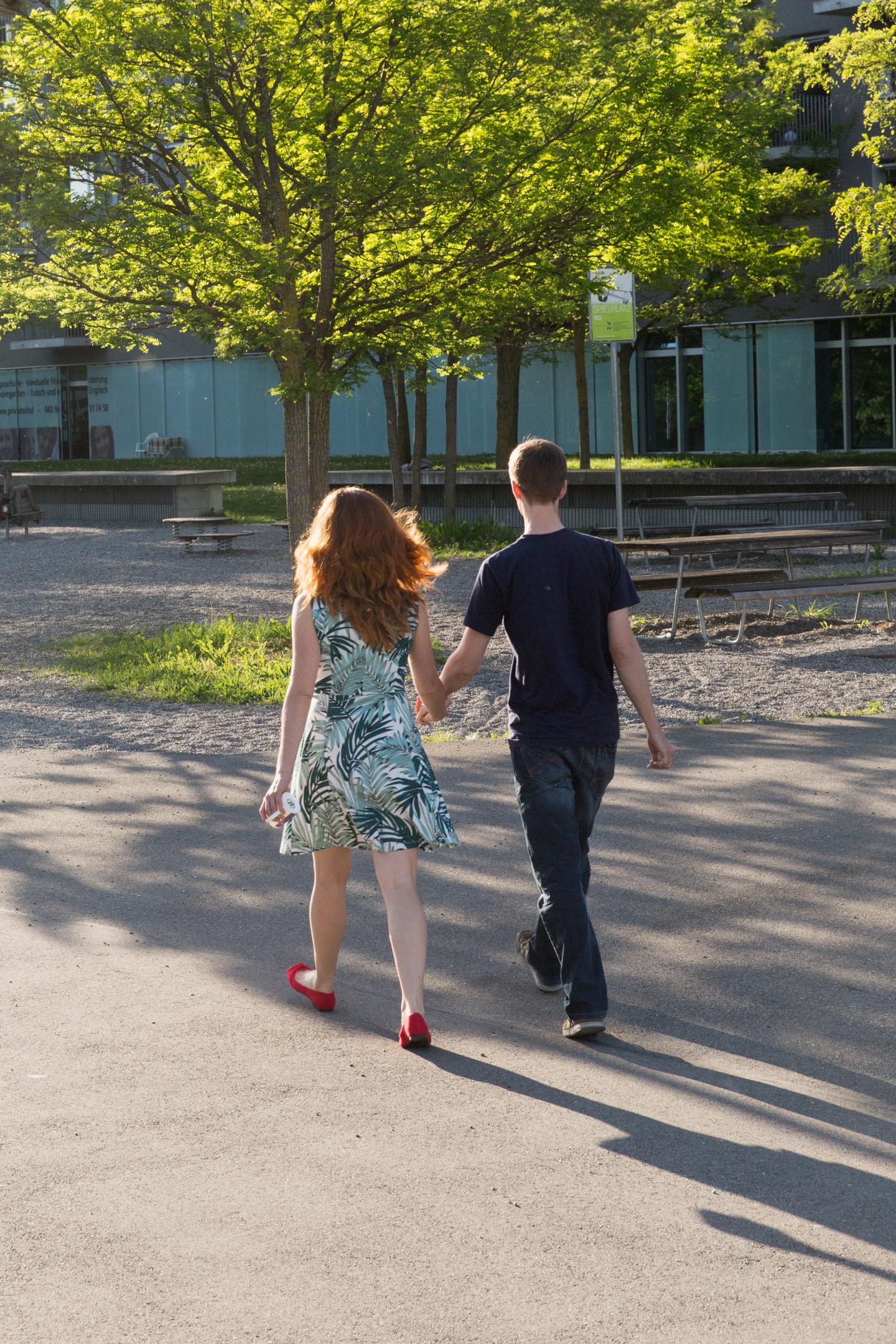 couple walking